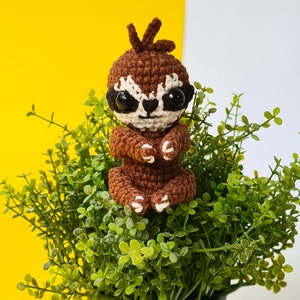 Tiny sloth crochet pattern PDF file amigurumi