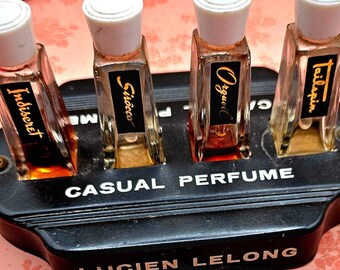 RARE Vintage Lucien Lelong Casual Perfume Department Store Sample Set