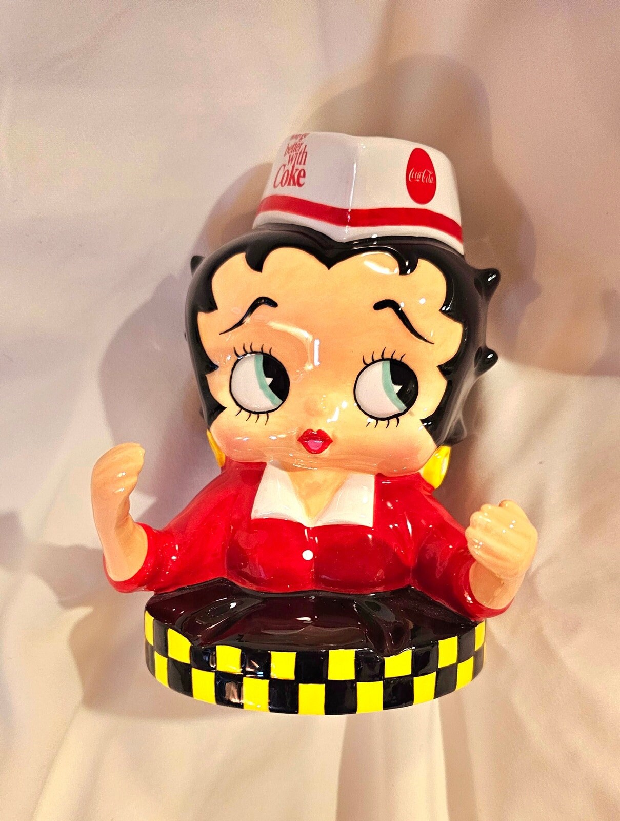 Betty Boop Salt & Pepper Shakers Kiss The Cook 2003 Vtg