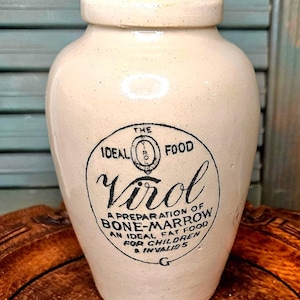Antique Virol Stoneware Pot