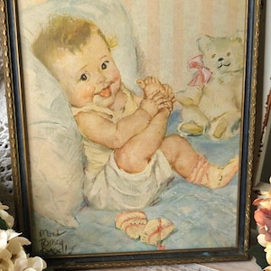 Jahrgang 1940 Maud Tousey Fangel Baby Print