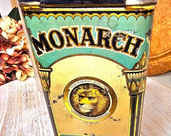 Antique Monarch Cocoa Tin
