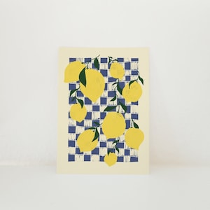 Postcard Lemons / Dolce Vita / Italy, Amalfi, lime, lemons,