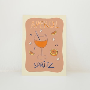 Cartolina Aperol Spritz Cocktail