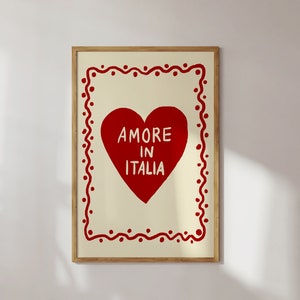 Poster Amore in Italia