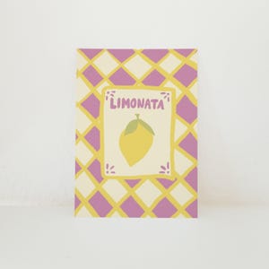 Cartolina Limonata Italia