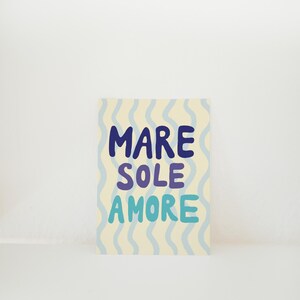 Carte postale Mare Sole Amore