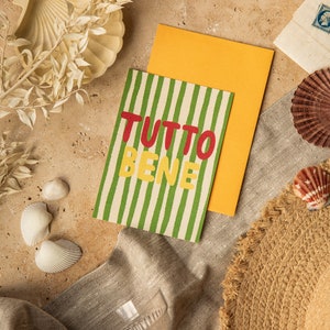 Carte postale Tutto Bene - Tout va bien image 2
