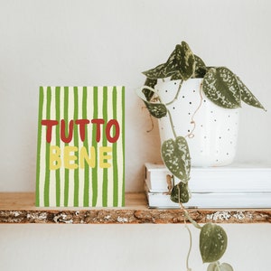 Carte postale Tutto Bene - Tout va bien image 4