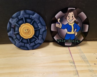 Fallout Coasters Vault 33 Lucy McLean okie dokie