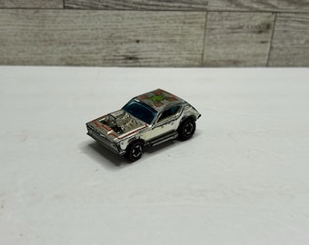 Vintage Hot Wheels 1974 Gremlin Grinder Die Cast Car Redline Tires