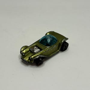 Vintage Hot Wheels Olive Green ‘1968 Beatnik Bandit / Redline • Die cast Metal • Made in Hong Kong