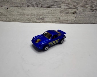 Vintage Matchbox Superfast Blue ‘1978 Porsche Turbo • Die Cast Metal • Made in Macau