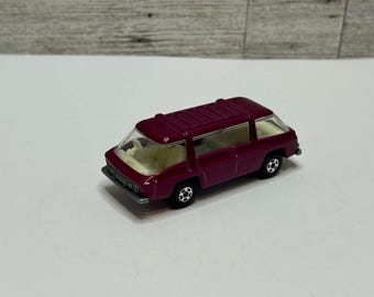Matchbox Superfast Freeman Inter-City Commuter vintage color granate de 1970 • Lesney Products • Fabricado en Inglaterra