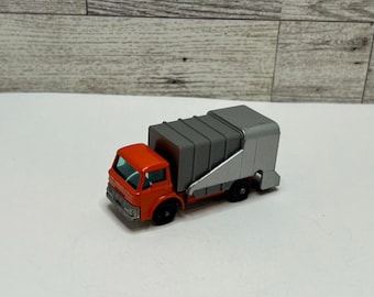 Camión de basura Matchbox vintage de los años 60 • De Lesney • Fabricado en Inglaterra