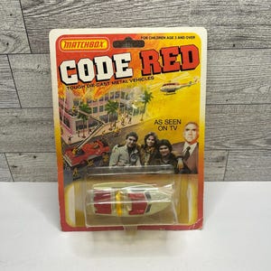 Matchbox Code Red 1981 Fire Boat Die-Cast Vehicle (As Seen On TV)