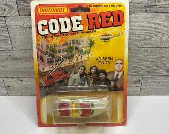 Matchbox Code Red 1981 Fire Boat Die-Cast Vehicle (As Seen On TV)