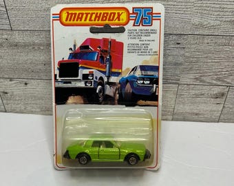 Vintage Matchbox SuperFast  Light Green ‘1975 Galant Astern • Lesney Product • Made in Hong Kong