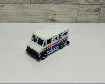 Vintage Hot Wheels 1976 US Mail Truck • Die Cast Metal Hong Kong