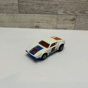 Vintage Matchbox Superfast White ‘1975 Tomaso Pantera • Lesney Product • Made in England