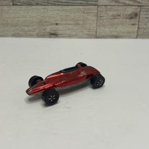Vintage Hot Wheels Red  ‘1960 Shelby Turbine / Redline • Die Cast Metal • Made in Hong Kong