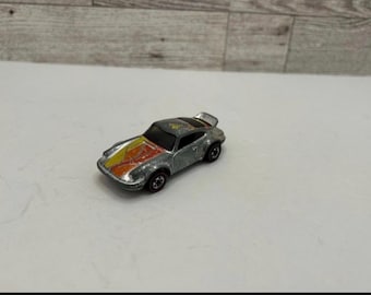Vintage Hot Wheels 1974 Porsche 911 Redline Die Cast Metal Hong Kong
