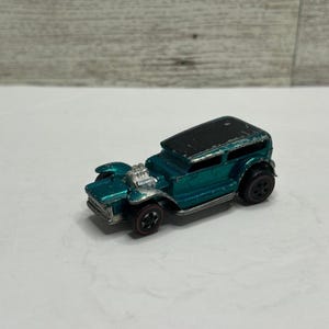 Vintage Hot Wheels Blue ‘1989 The Demon  Redline / Patented Pend• Die Cast Metal • Made in Hong Kong