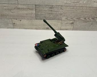 Vintage Matchbox Super Kings Howitzer • 1974 Lesney Toy Car