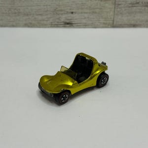 Vintage Hot Wheels Gold ‘1969 Sand Crab / Redline • Die Cast Metal • Made in USA