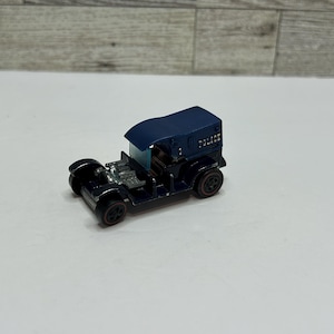 Vintage Hot Wheels Dark Blue 1969  Paddy Wagon / Redline • Die Cast Metal • Made in USA