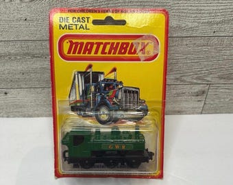 Locomotoras Matchbox Superfast '1972 Pannier de época • Lesney Products • Fabricadas en Inglaterra