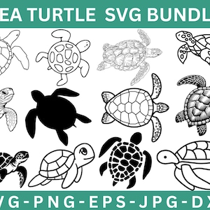 Turtle svg Bundle,Sea Turtle Svg,Baby Turtle svg,Turtle Svg files for Cricut,tortoise svg,Ocean Turtle svg,Cute sea turtle svg