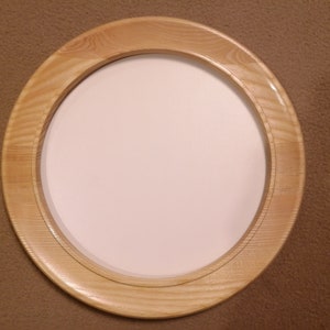 10 inches round wooden frame (Ash)