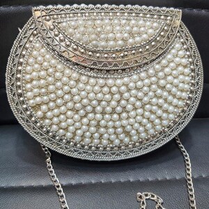 Buy Pearl Clutch Bag Online In India -  India