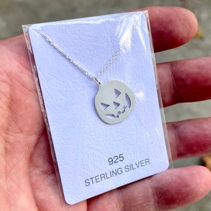 Pumpkin Halloween Charm, Pumpkin Halloween Necklace, Pumpkin Gifts, 925Sterling Silver Halloween Necklace, Halloween Gift, Halloween Jewelry