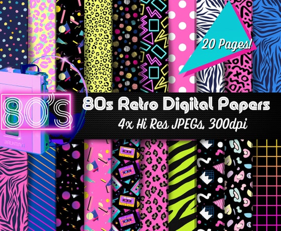 1980s patterns