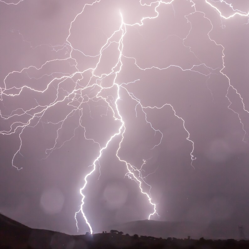 Lightning Storm Digital Images – Hi-res Backgrounds (digital Download ...