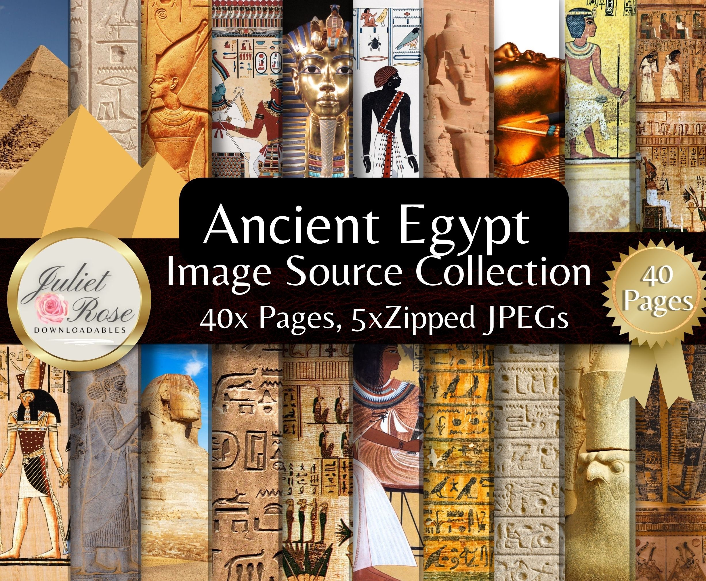 Ancient Egypt - 40x Pages of Digital Download Image Source