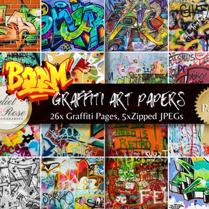 本物のグラフィティアート画像 - スクラップブック、レイアウト、背景、バックドロップ、カバー、壁紙、アートプロジェクトで使用するための素晴らしい画像をダウンロード