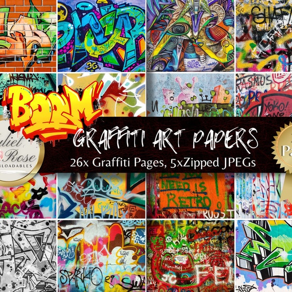 Real Graffiti Art Images - Stunning Download images for use in scrapbooks, layouts, backgrounds, backdrops, covers, wallpapers, art project