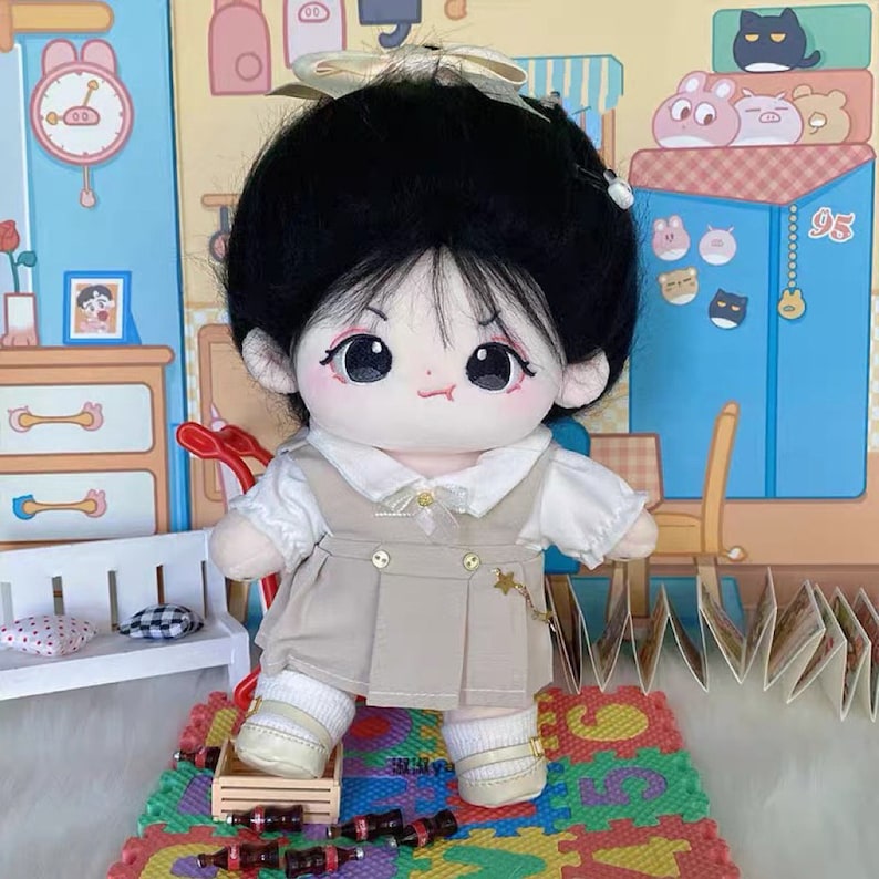 20cm Cotton Doll Clothesschool Uniform Dress Plush Doll JK Etsy