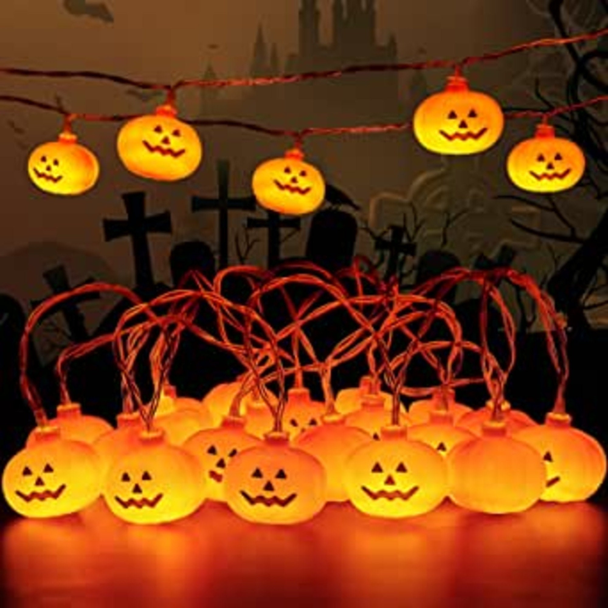Halloween Decorative Lights Carnival Party Outdoor Indoor Porch Yard