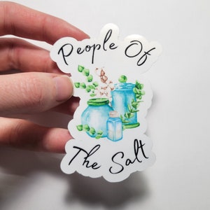 People Of The Salt Vinyl or Paper Sticker Die Cut POTS Syndrome Chronic Illness