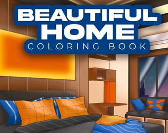 Whimsical Home Coloring Book: 20 House Illustrations