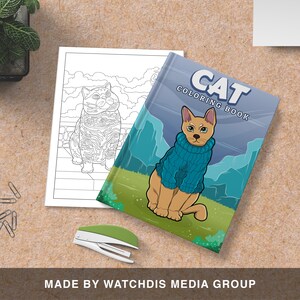 Cats Coloring Book for Kids and Adults