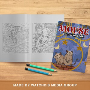 Mouse Coloring Book for All Ages