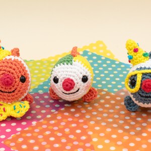 Ensemble de jouets poissons-clowns, modèle amigurumi, ensemble de poissons-clowns au crochet, motif corail au crochet, modèle PDF en anglais États-Unis uniquement image 3