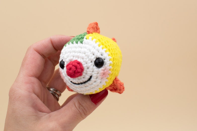 Ensemble de jouets poissons-clowns, modèle amigurumi, ensemble de poissons-clowns au crochet, motif corail au crochet, modèle PDF en anglais États-Unis uniquement image 6