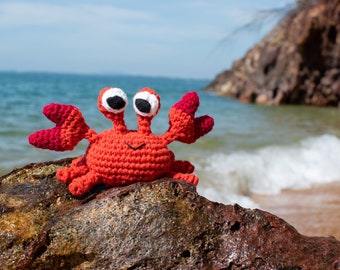 Crab amigurumi pattern, Crab crochet pattern, crab crochet toy, crab pattern, PDF pattern in English (US) only