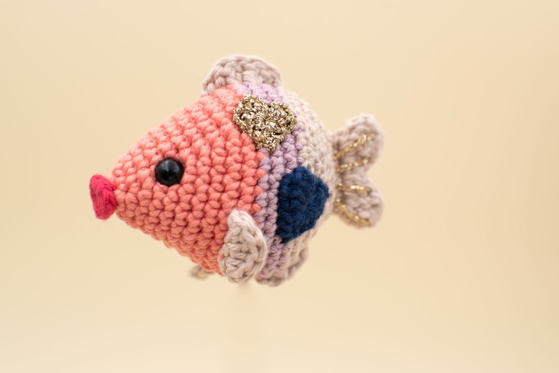 Kissing Fish Amigurumi Pattern, Crochet Love Fish Pattern, Valentines ...